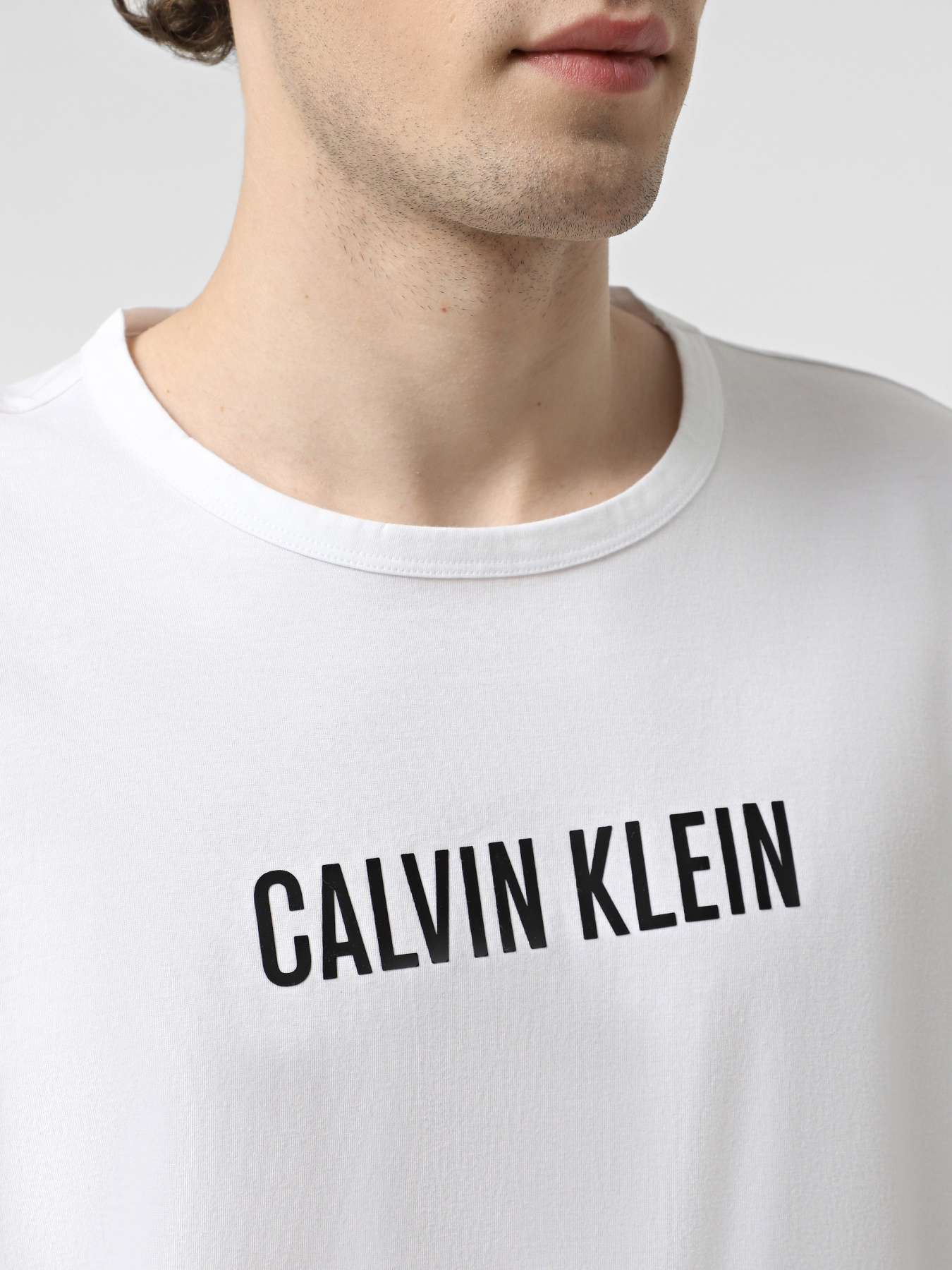 Футболка Calvin Klein Underwear Intense Power Lounge модель 000NM2567E-100 Фото