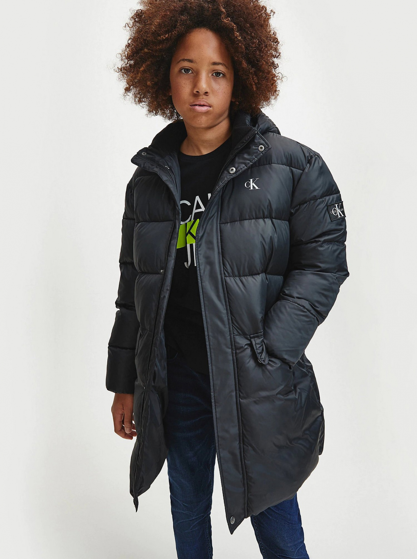 Парка Calvin Klein Модель IB0IB00558-BEH Фото