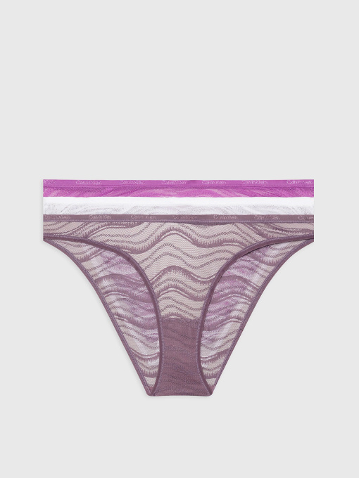 Набор трусов Calvin Klein Underwear Sheer Lace модель 000QD5203E-NOW Фото