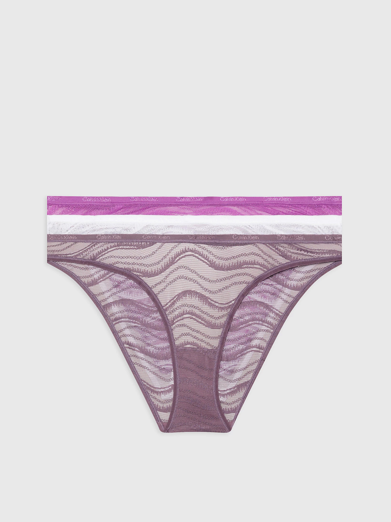 Набір трусів Calvin Klein Underwear Sheer Lace модель 000QD5203E-NOW Фото