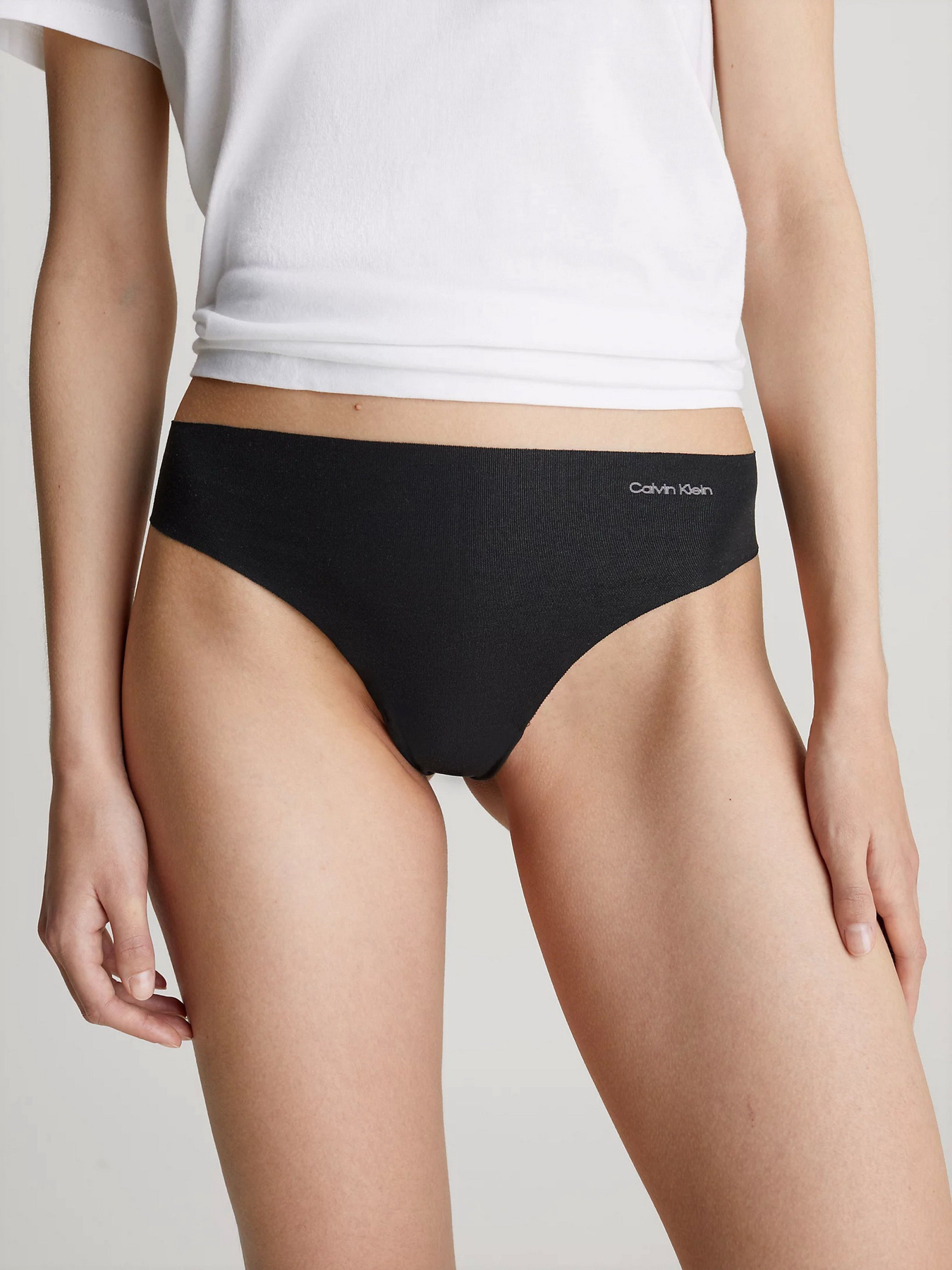 Набір трусів Calvin Klein Underwear Invisibles Cotton модель 000QD5219E-NOY Фото