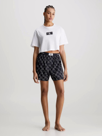 Пижама Calvin Klein Underwear 1996 Wovens Cotton модель 000QS7180E-LOC Фото