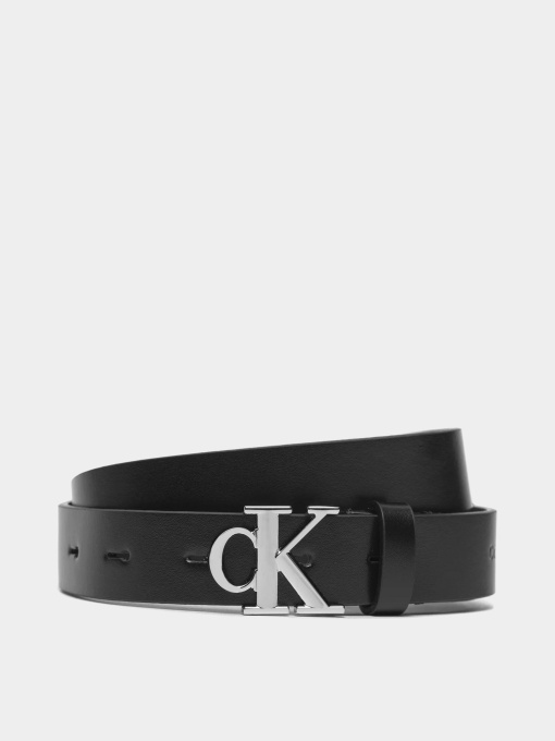 Ремень Calvin Klein Round Mono Plaque модель K60K612271-BEH Фото