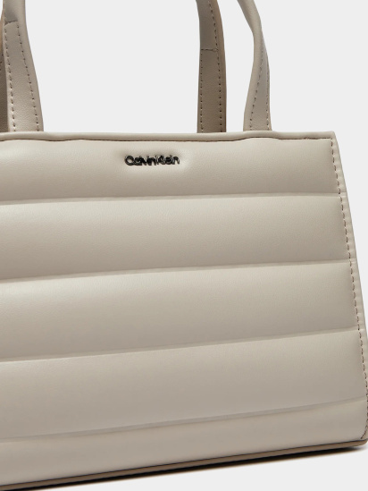 Сумка Calvin Klein Line Quilt Mini Tote модель K60K612116-PEG — фото 4 - INTERTOP