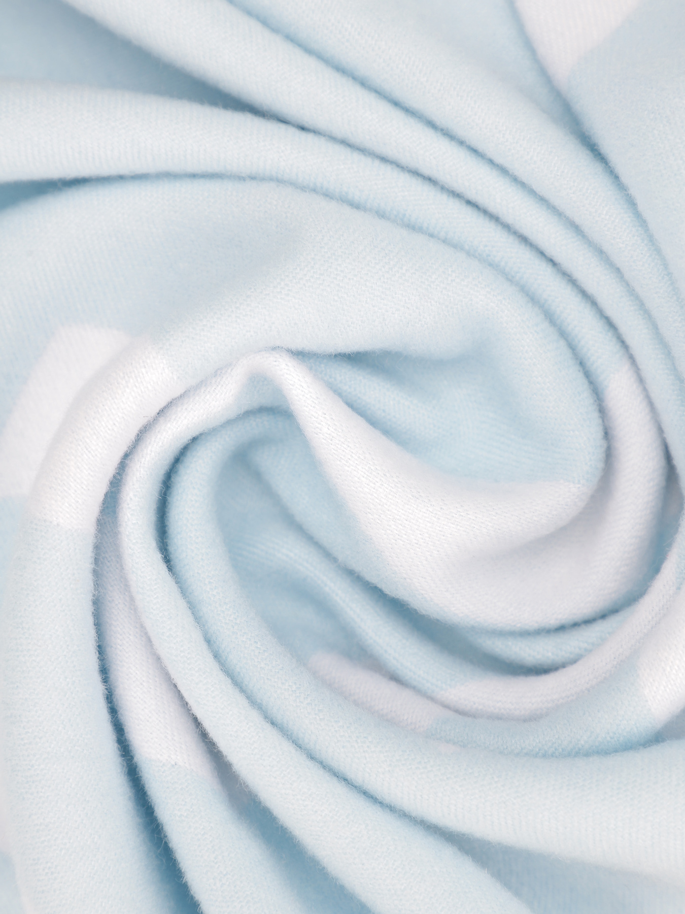 Шарф Calvin Klein Fringes 2 - Tones Wool Blend модель K60K612028-CEW Фото