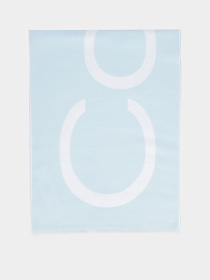 Шарф Calvin Klein Fringes 2 - Tones Wool Blend модель K60K612028-CEW Фото