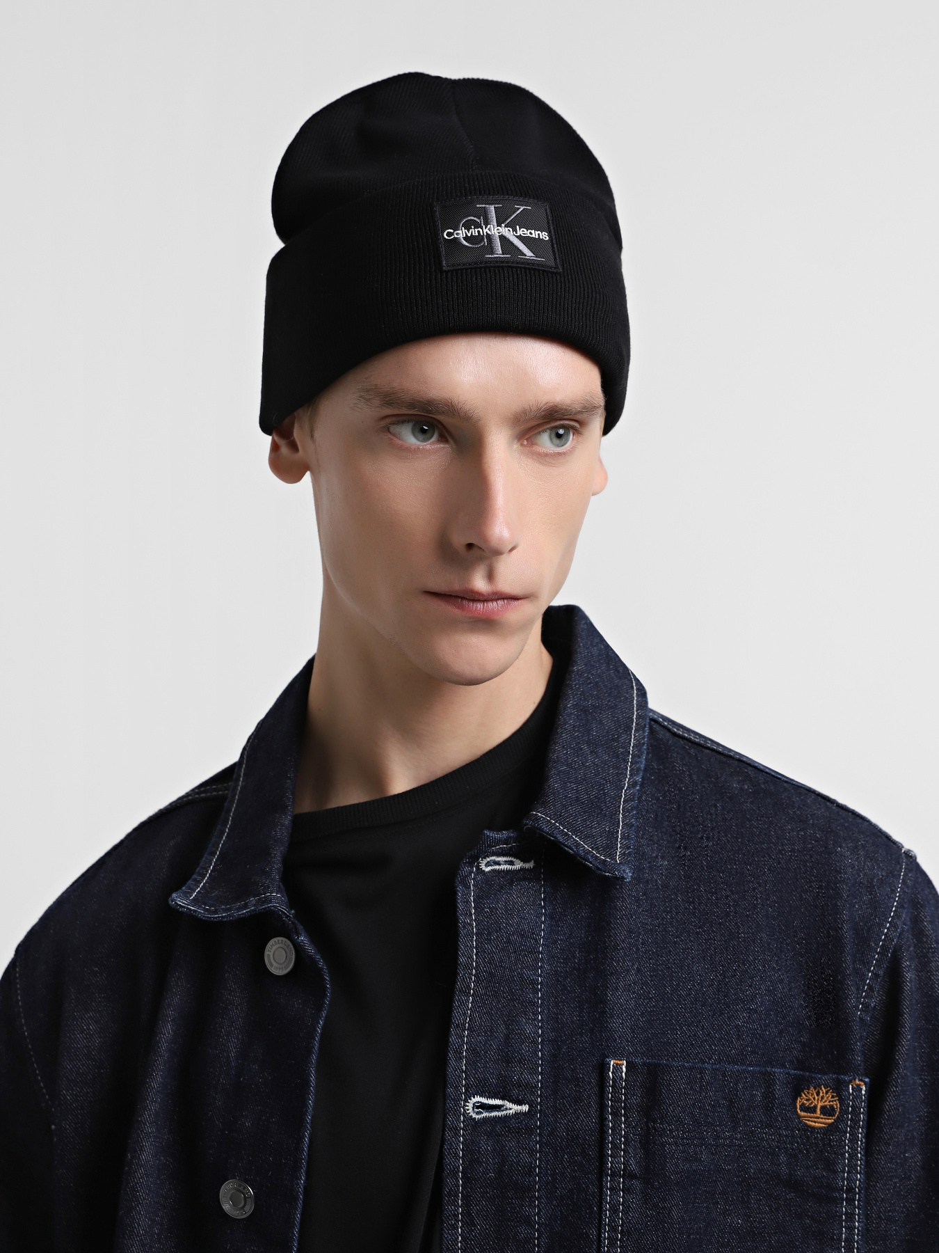 Шапка Calvin Klein Mono Logo Patch модель K50K512455-BEH Фото