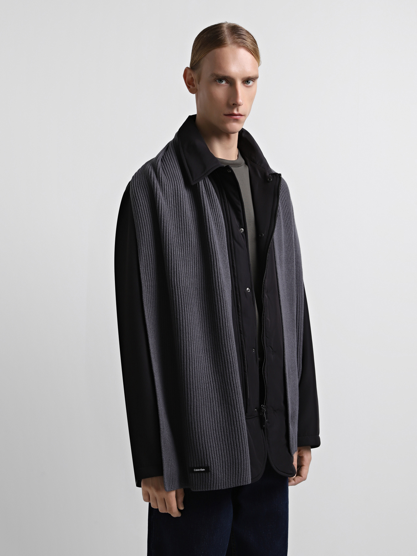 Шарф Calvin Klein Classic модель K50K512367-PCX Фото