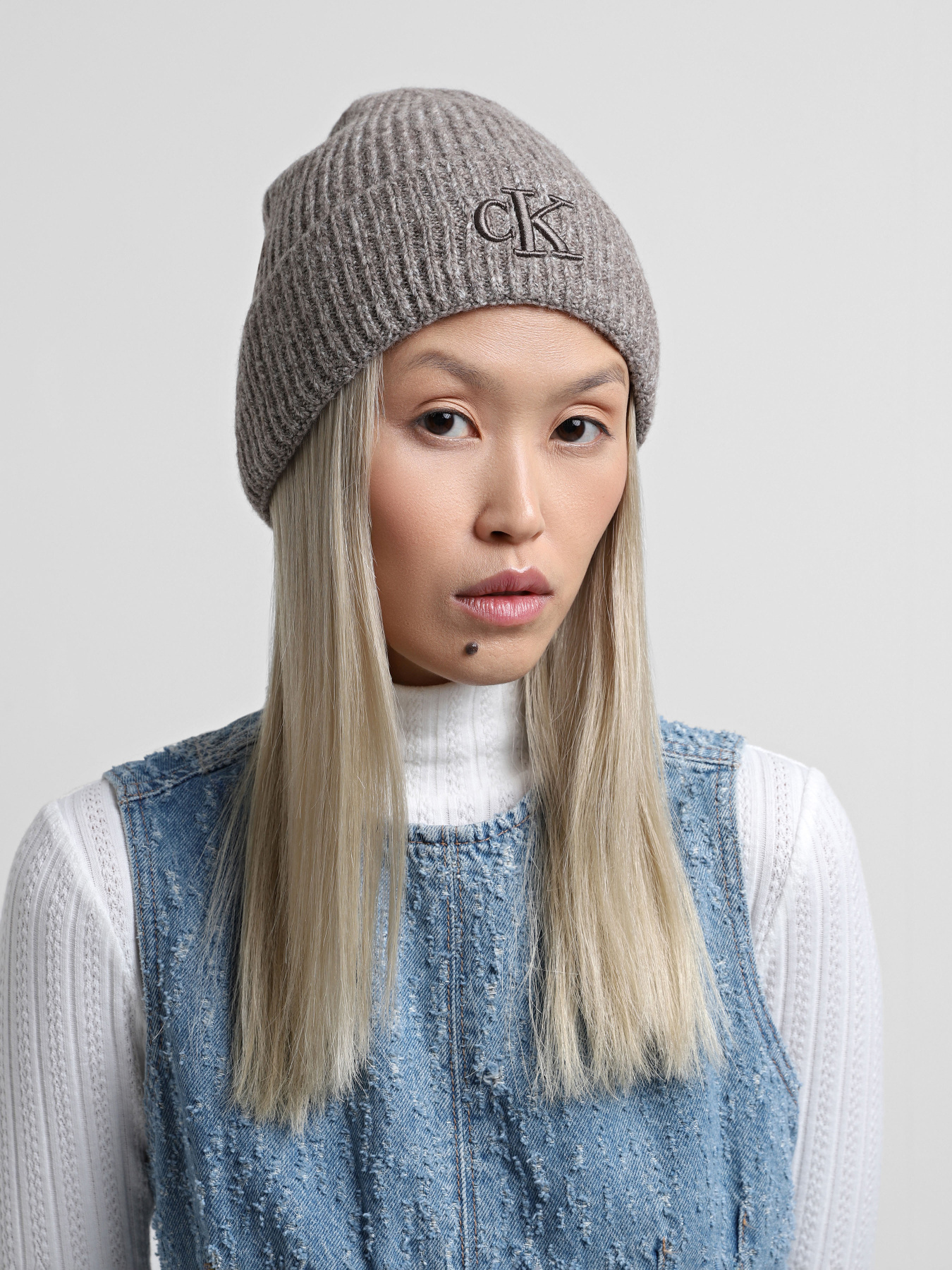 Шапка Calvin Klein Thick Embroidery модель K60K612321-PCF Фото