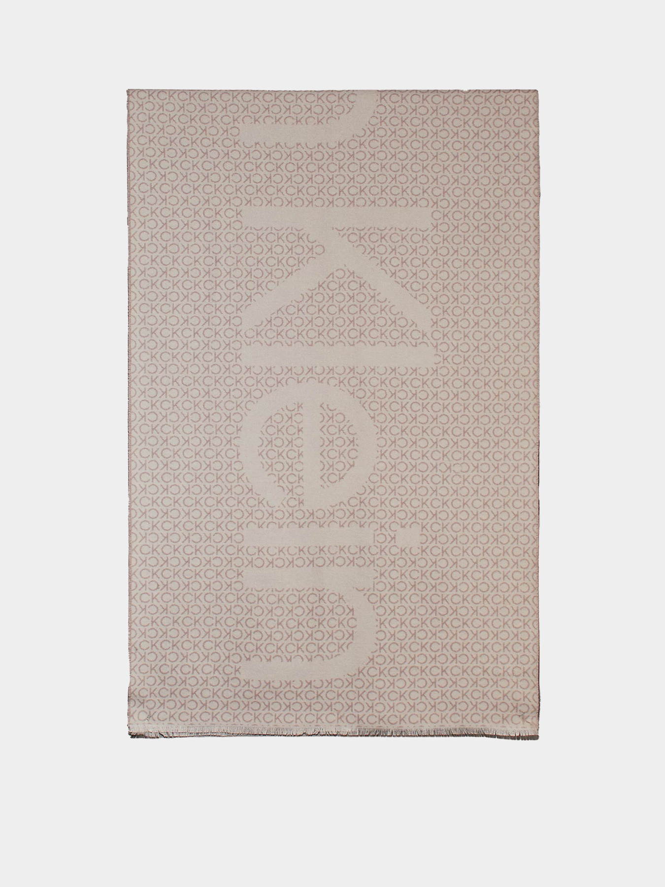 Шарф Calvin Klein Fringes Two-tone Mono Mw модель K60K612611-PA0 Фото