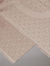 Шарф Calvin Klein Fringes Two-tone Mono Mw модель K60K612611-PA0 Фото