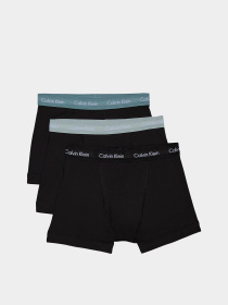 Набір трусів Calvin Klein Underwear 3 Pack Trunks - Cotton Stretch модель 0000U2662G-Q3R Фото