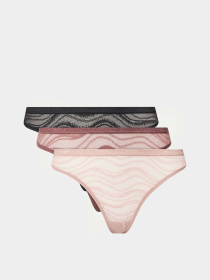 Набір трусів Calvin Klein Underwear Sheer Lace модель 000QD5203E-PYF Фото