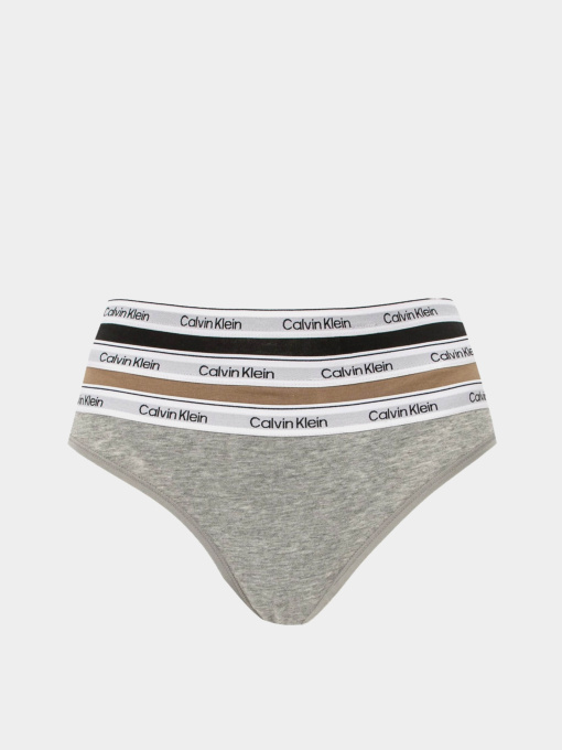 Набор трусов Calvin Klein Underwear Thong 3Pk модель 000QD5209E-PZ7 Фото
