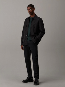 Сорочка повсякденна Calvin Klein Cotton Nylon Overshirt модель K10K109920-BEH Фото