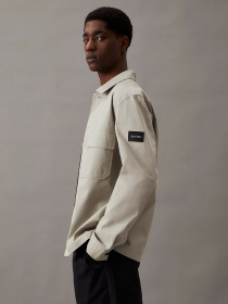 Рубашка повседневная Calvin Klein Cotton Nylon Overshirt модель K10K109920-PC7 Фото