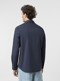 Сорочка повсякденна Calvin Klein Stretch Poplin Slim модель K10K110856-PPK Фото