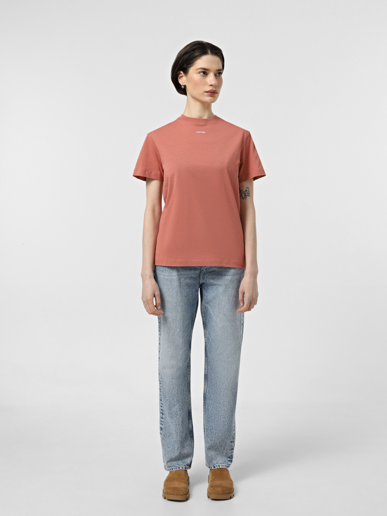 Футболка Calvin Klein Nano Logo модель K20K207519-SM8 Фото