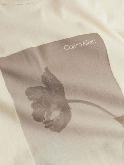 Футболка Calvin Klein Modern Floral модель K20K207580-PGD — фото 4 - INTERTOP