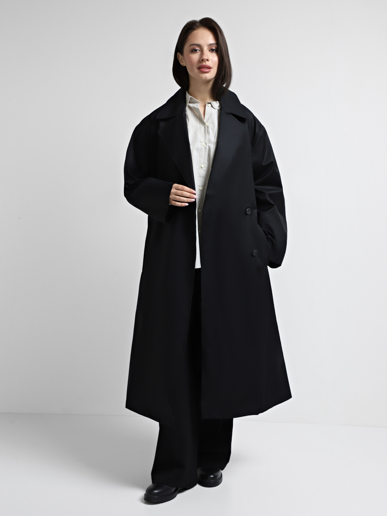 Тренч Calvin Klein модель 00040WL546-UB1 Фото