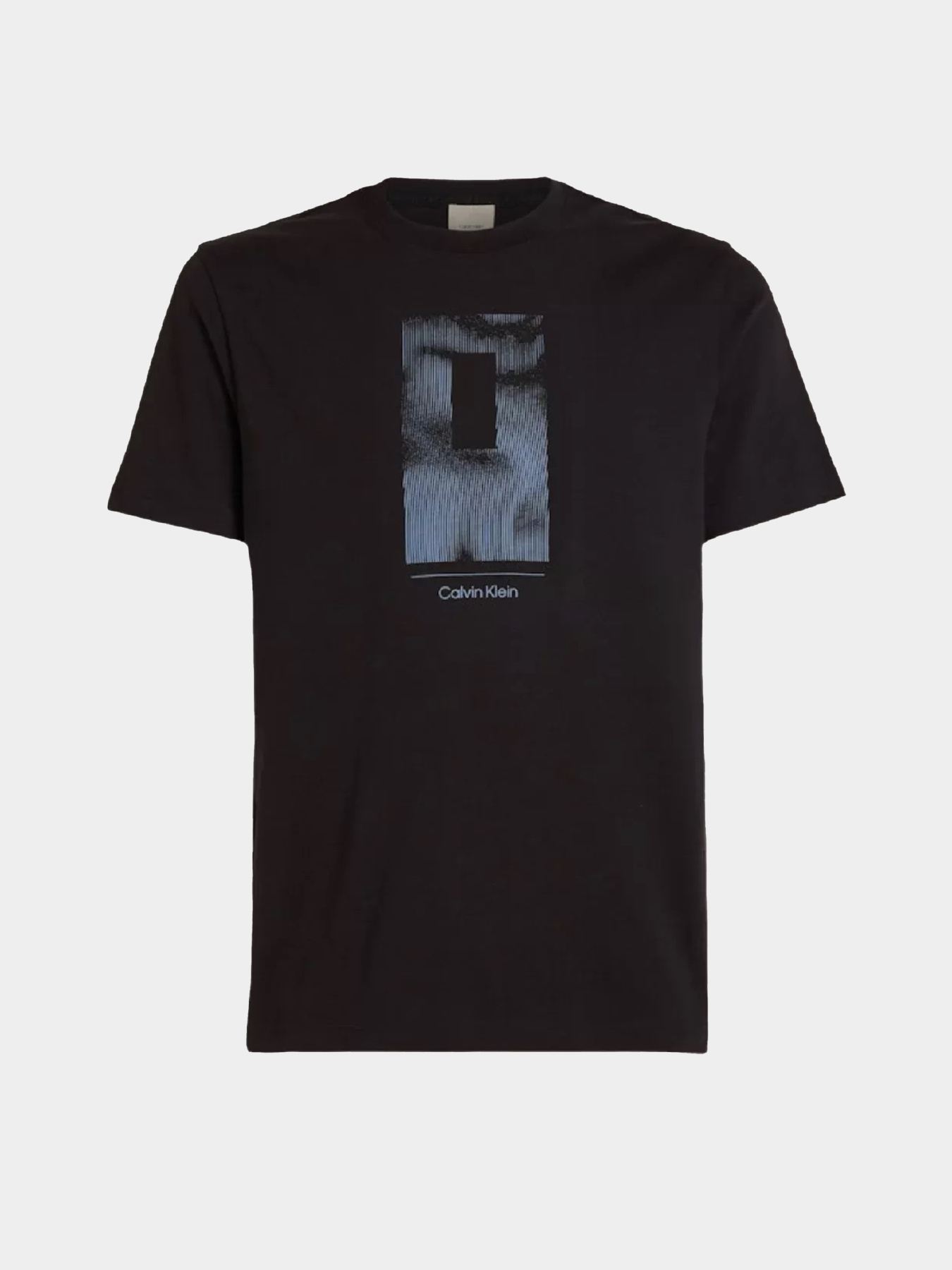 Футболка Calvin Klein Vertical Lines Graphic модель K10K113588-BEH Фото