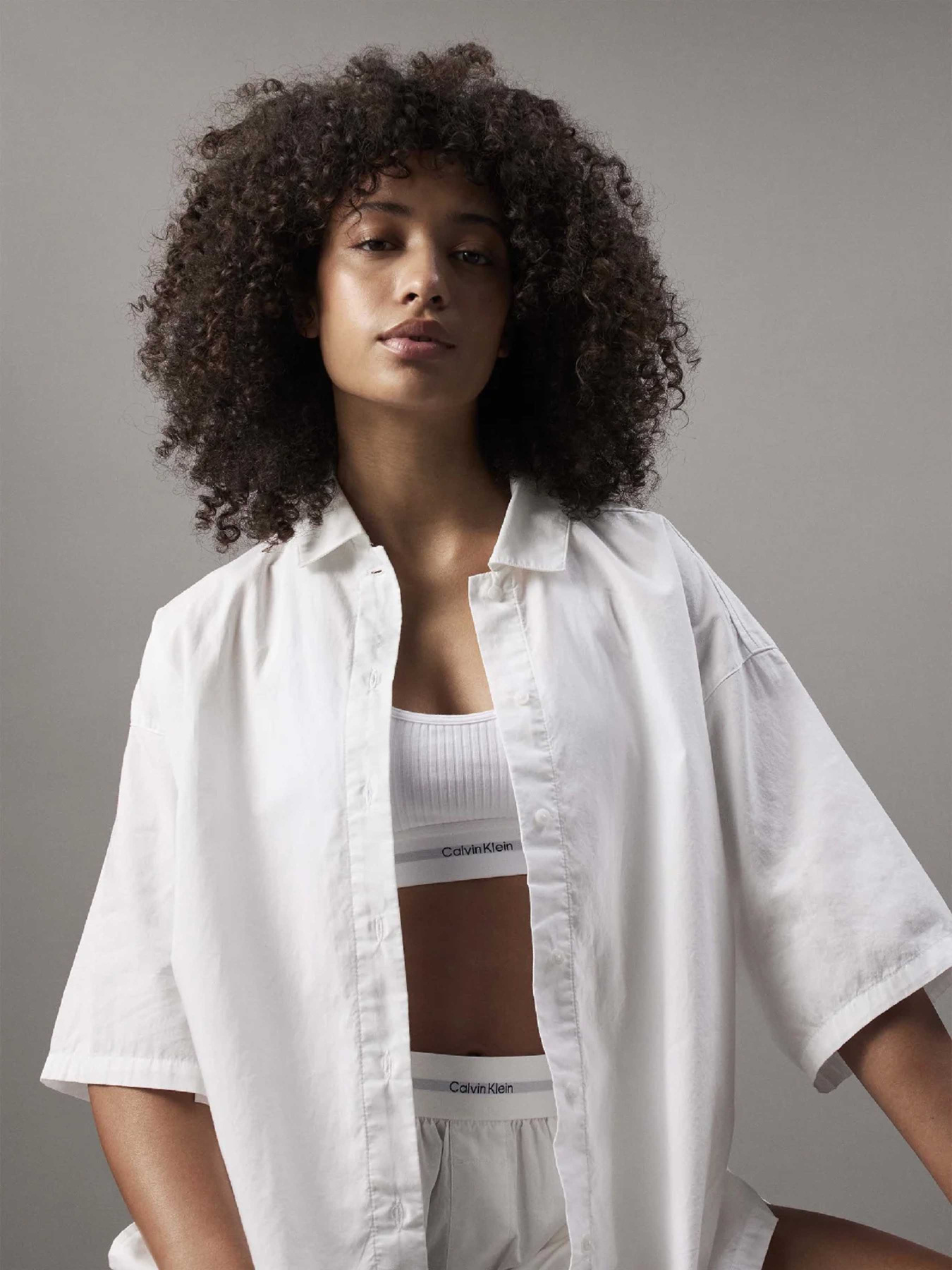 Верх пижамы Calvin Klein Underwear модель 000QS7314E-100 Фото