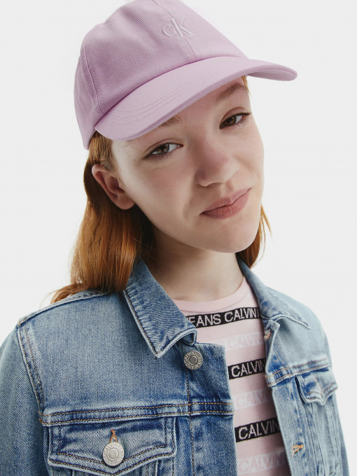 Кепка Calvin Klein Monogram Baseball Cap модель IU0IU00150-VOW Фото