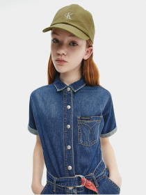 Кепка Calvin Klein Monogram Baseball Cap модель IU0IU00150-M0G Кепка Calvin Klein Monogram Baseball Cap модель IU0IU00150-M0G Фото