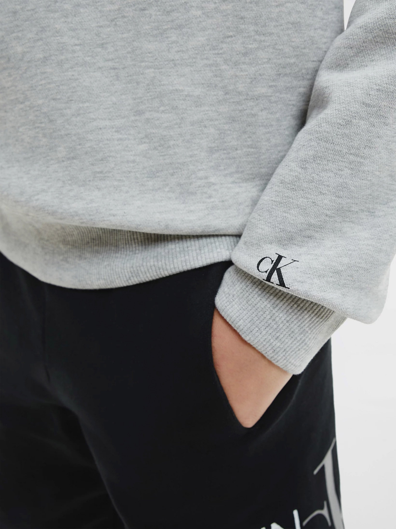 Свитшот Calvin Klein Unisex Institutional Logo модель IU0IU00162-PZ2 Фото