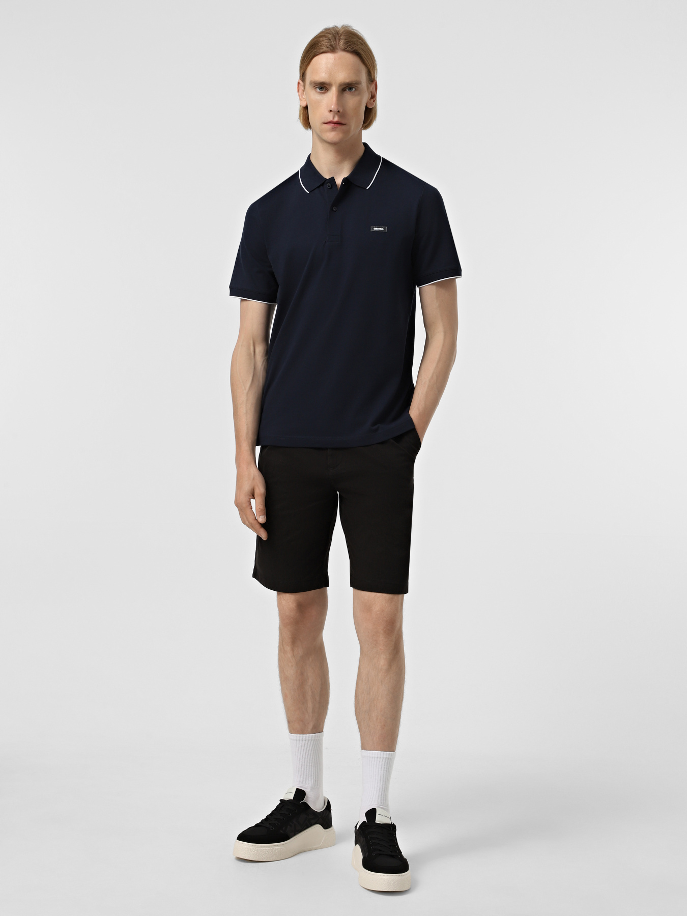 Поло Calvin Klein модель K10K112751-CEF Фото