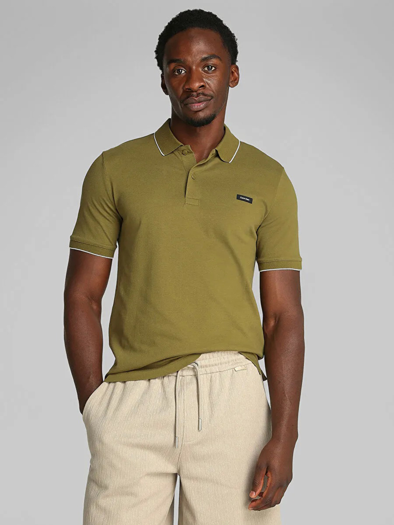 Поло Calvin Klein модель K10K112751-LHT Фото