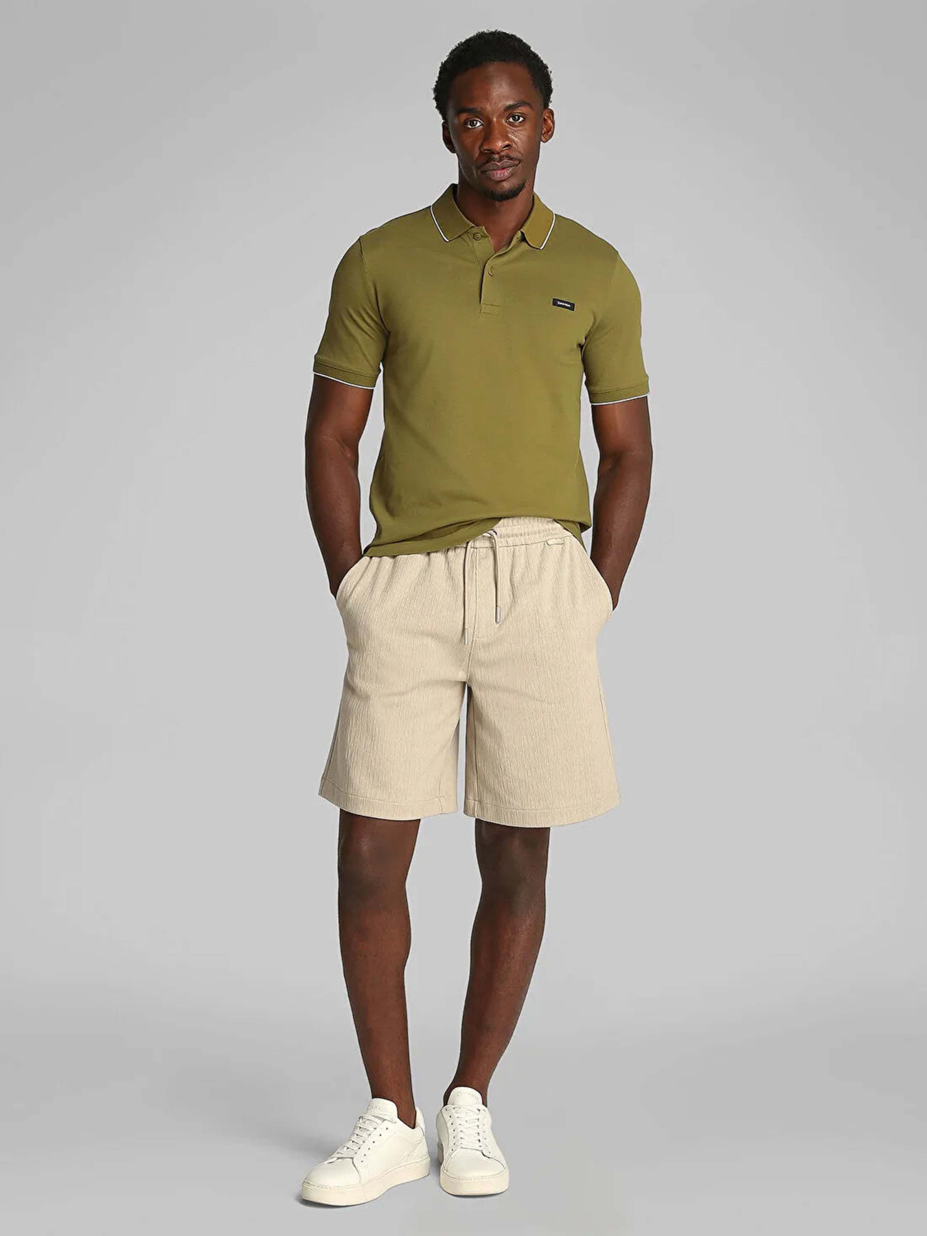 Поло Calvin Klein модель K10K112751-LHT Фото