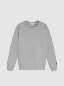 Світшот Calvin Klein Logo Piping модель IB0IB00676-PZ2 Фото