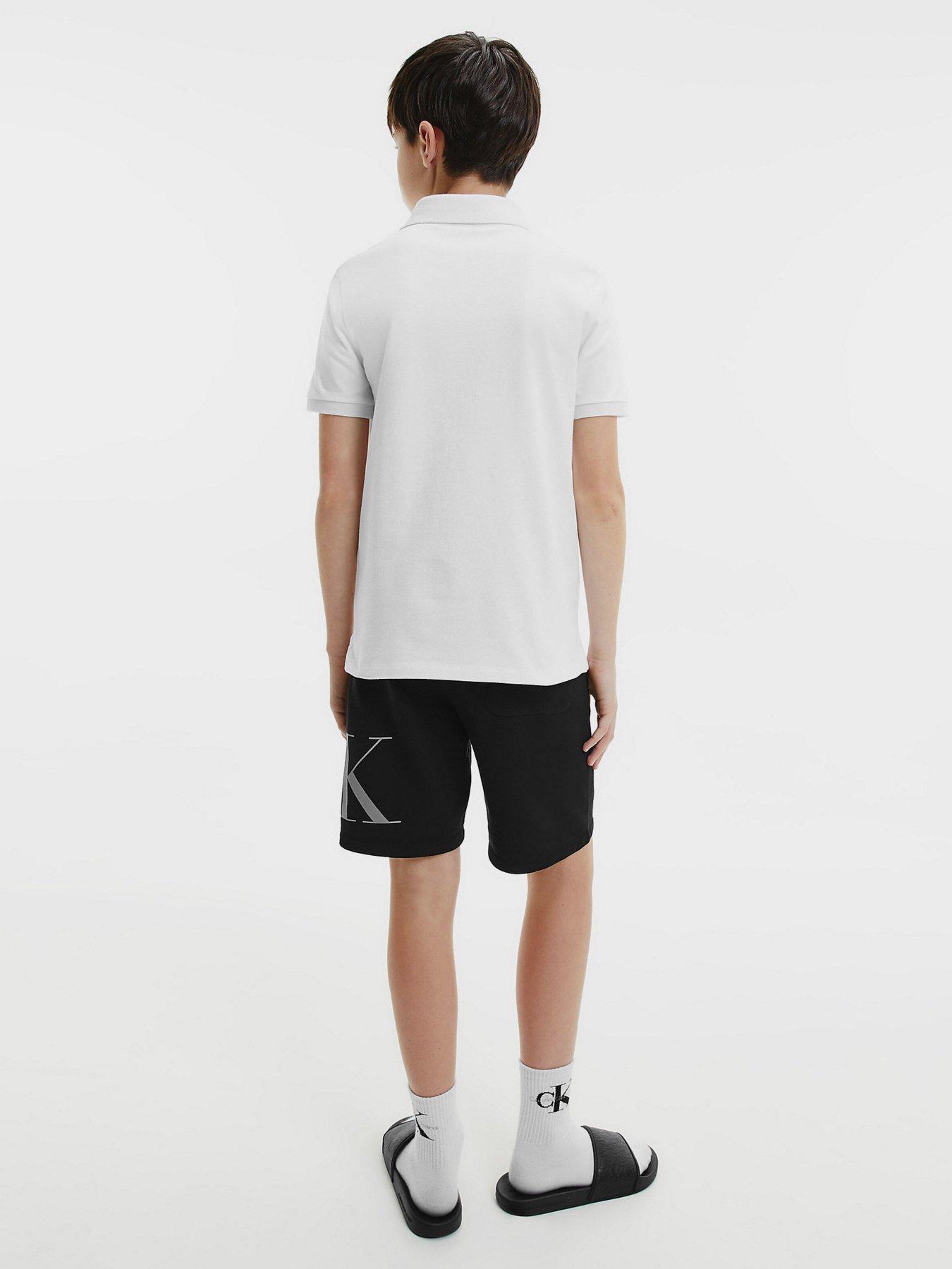 Поло Calvin Klein модель IB0IB00733-YAF Фото