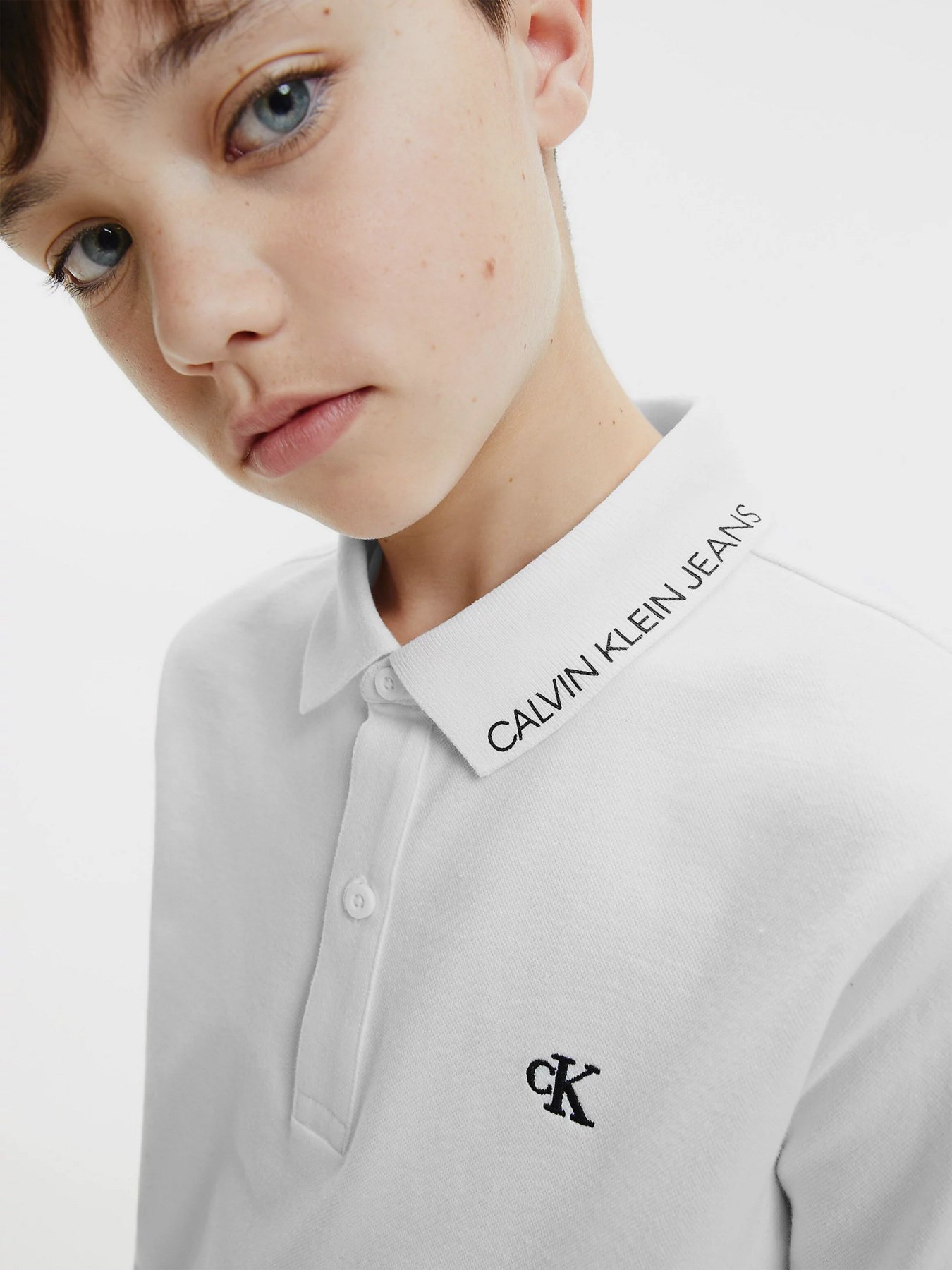 Поло Calvin Klein модель IB0IB00733-YAF Фото