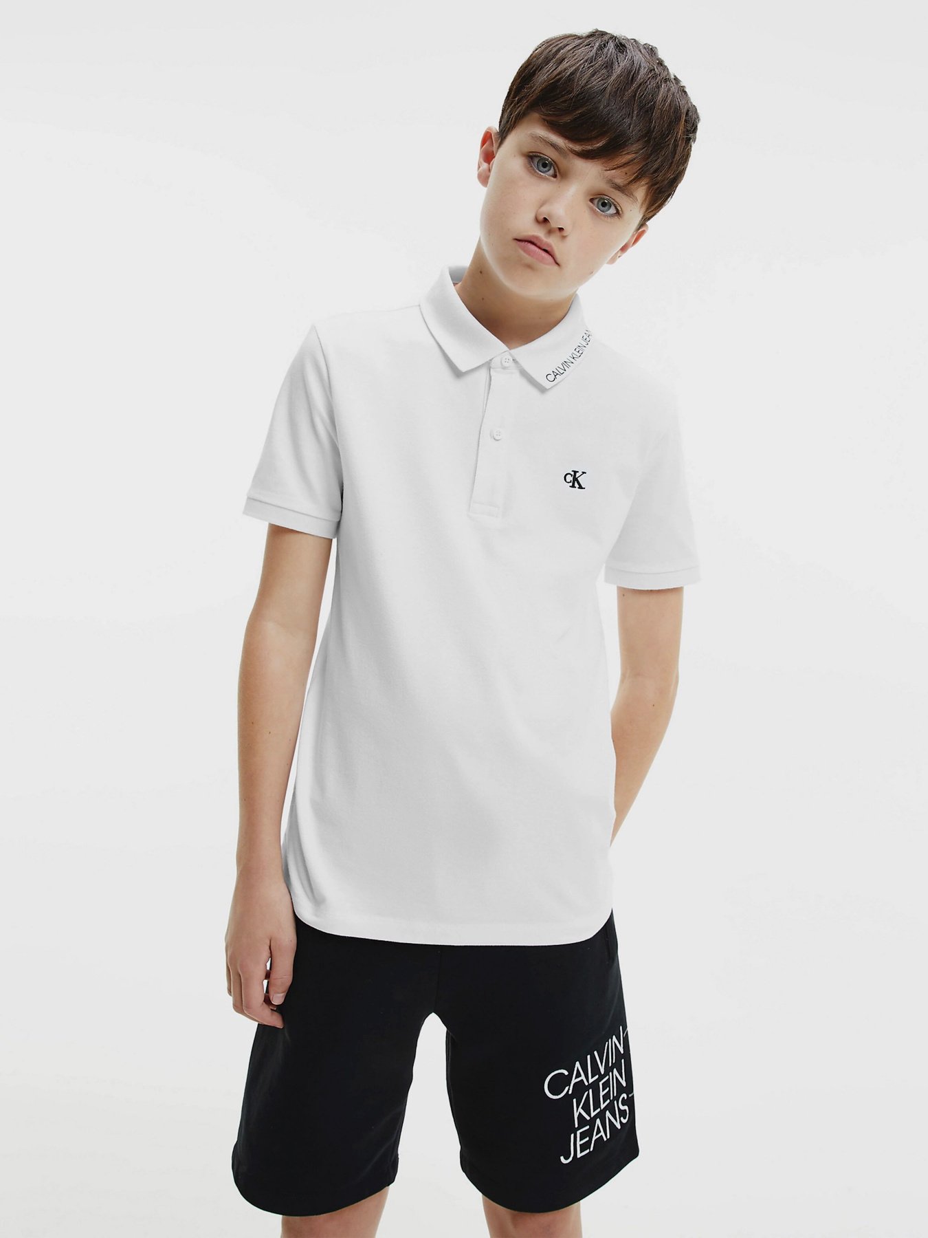 Поло Calvin Klein модель IB0IB00733-YAF Фото