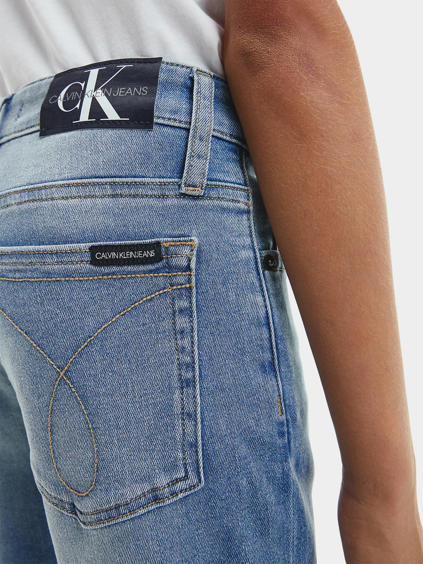 Прямі джинси Calvin Klein Essential модель IB0IB00742-1AA Фото