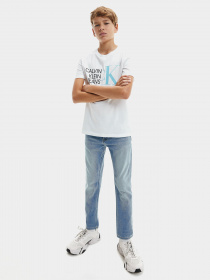 Прямі джинси Calvin Klein Essential модель IB0IB00742-1AA Фото