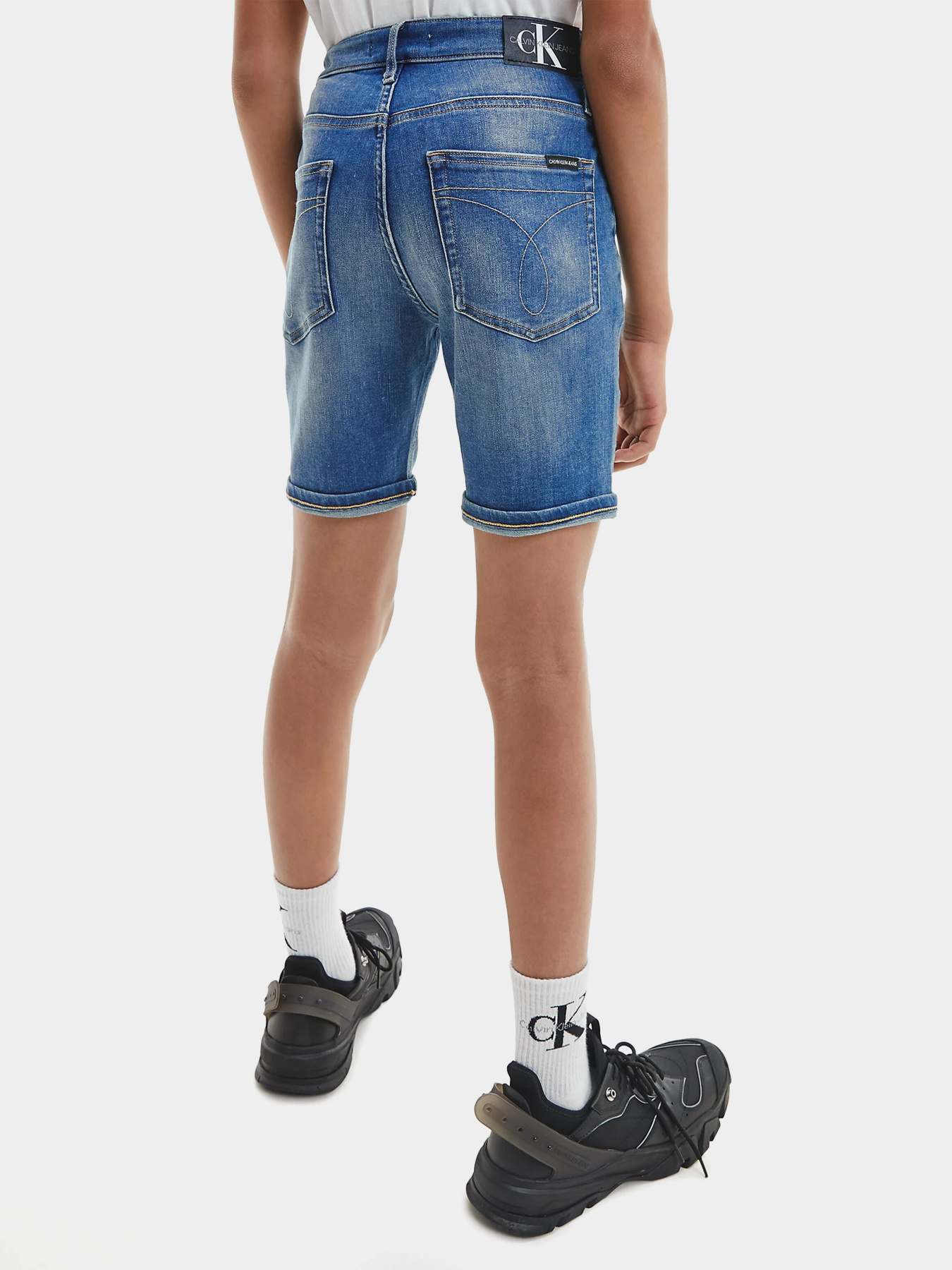 Шорты джинсовые Calvin Klein модель IB0IB00791-1A4 Фото