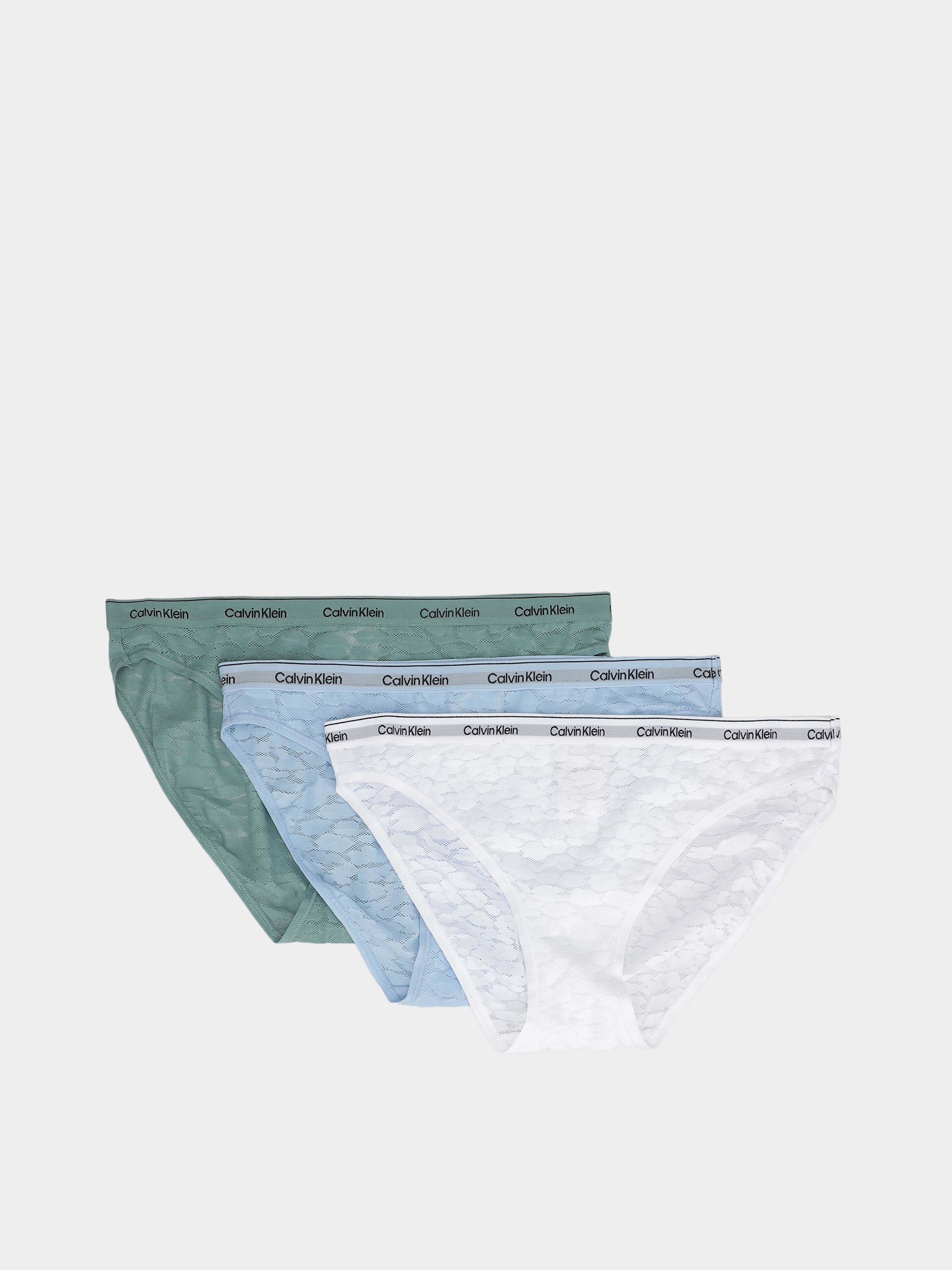 Жіночий Набір трусів Calvin Klein Underwear  (CKL2631) колір білий, матеріал поліамід Calvin Klein Underwear - купити в Україні
