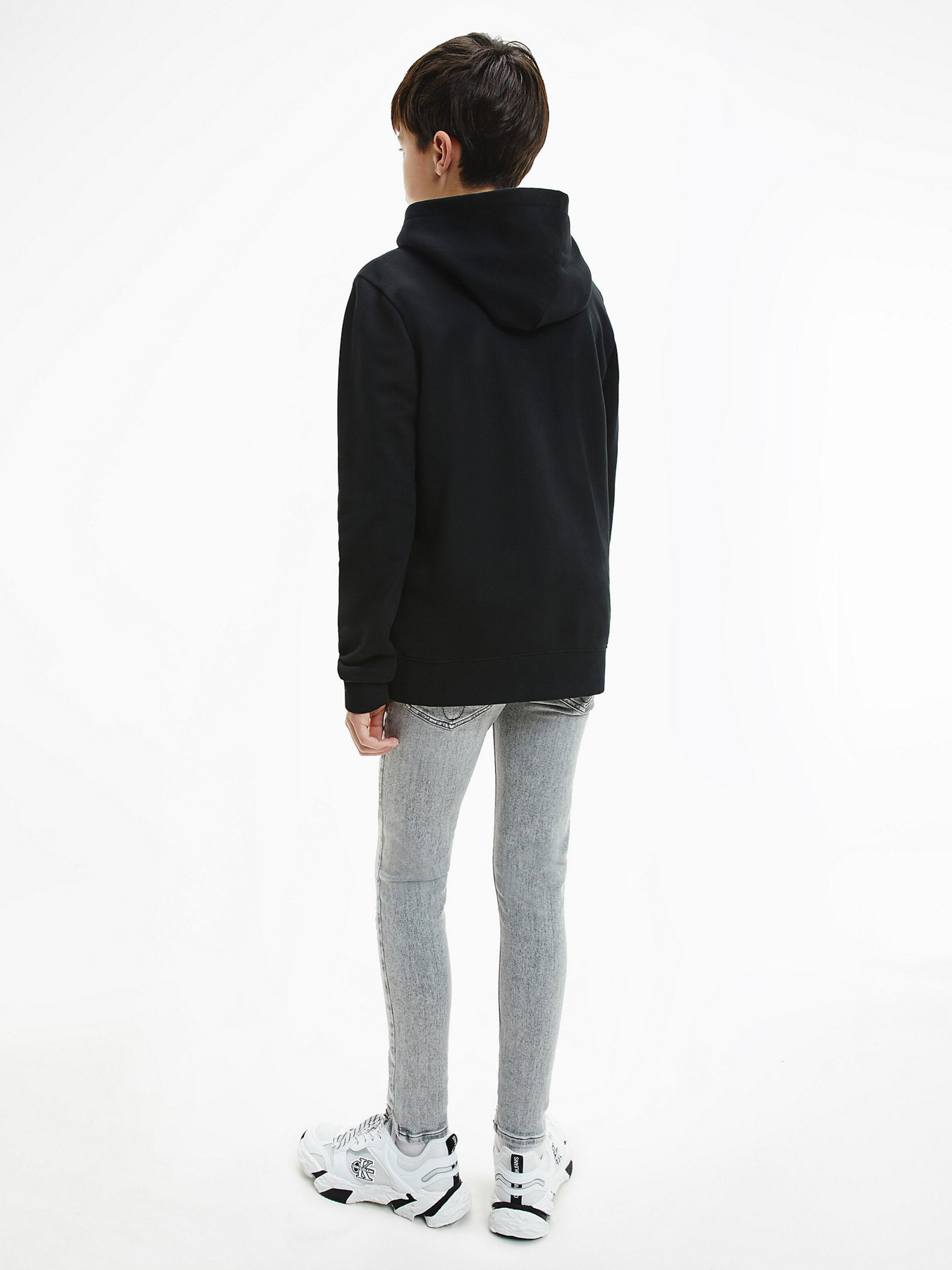 Кофта спортивная Calvin Klein Hybrid Logo Zip модель IB0IB00800-BEH Фото