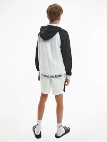 Худи Calvin Klein Punto Fabric Mix модель IB0IB00805-P34 Фото