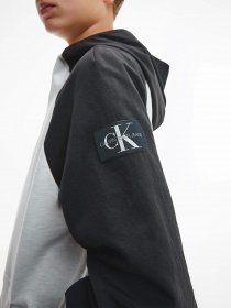 Худі Calvin Klein Punto Fabric Mix модель IB0IB00805-P34 Фото