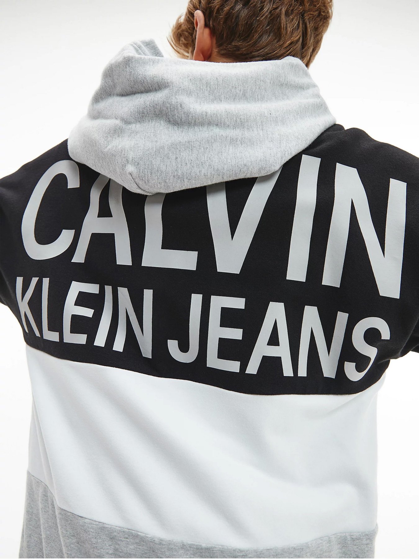 Худі Calvin Klein Colour Block Logo модель IB0IB00807-PZ2 Фото