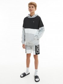 Худі Calvin Klein Colour Block Logo модель IB0IB00807-PZ2 Фото