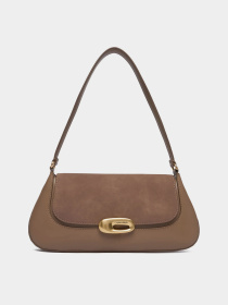 Сумка Calvin Klein HARDWARE BRUSHED﻿ SHOULDER BAG модель LV04F3337G-VFU Фото