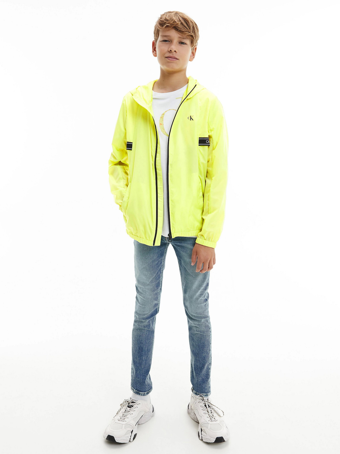 Ветровка Calvin Klein Logo Tape модель IB0IB00861-ZJB Фото