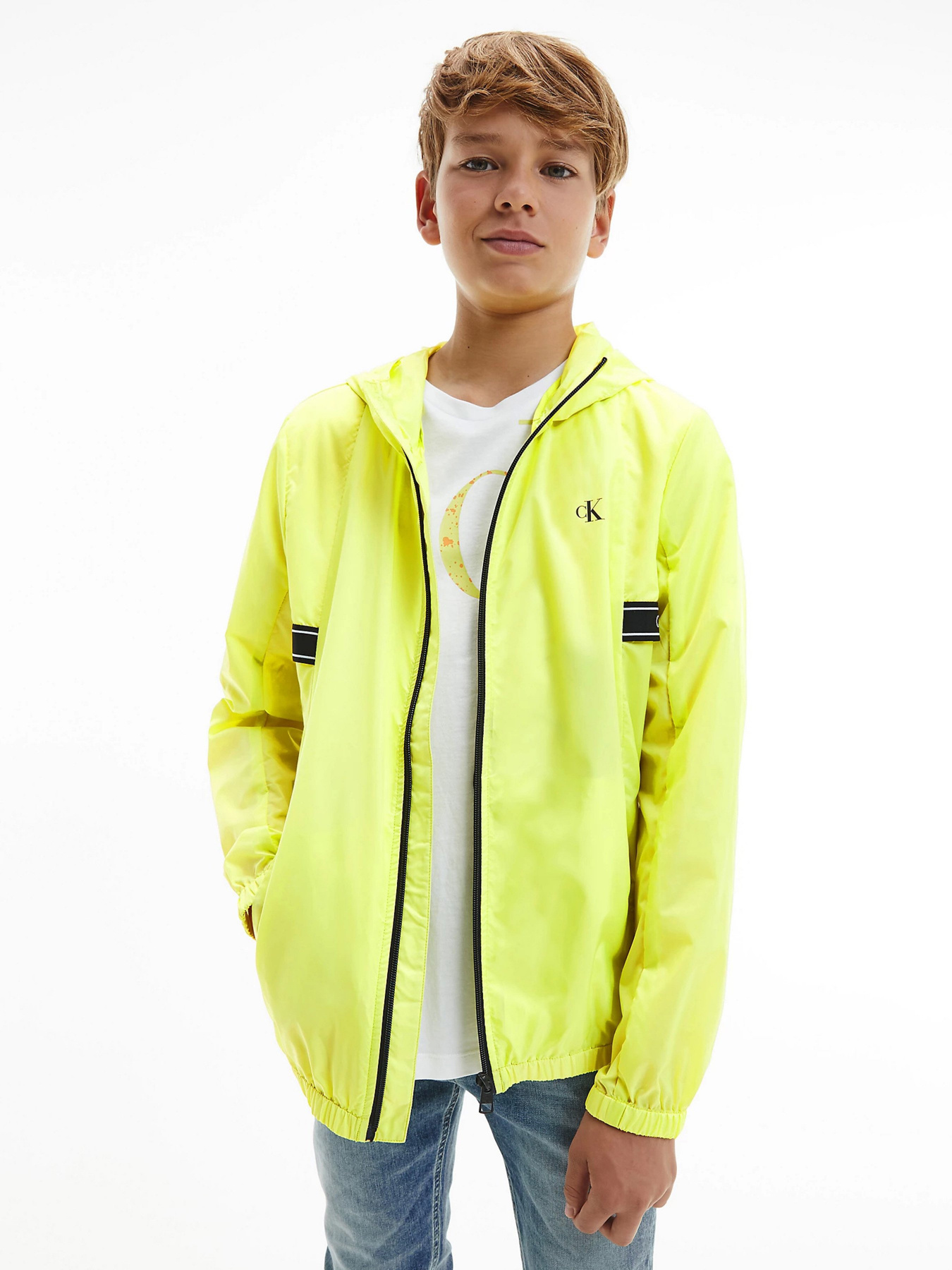 Ветровка Calvin Klein Logo Tape модель IB0IB00861-ZJB Фото