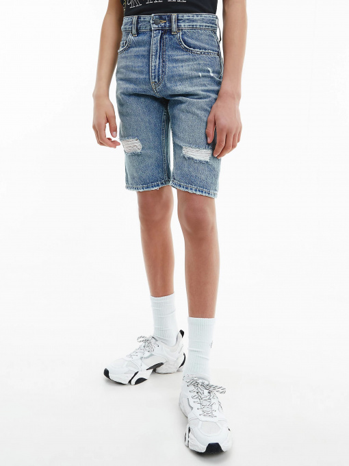 Шорты джинсовые Calvin Klein модель IB0IB00871-1A4 Фото
