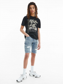 Джинсові шорти Calvin Klein модель IB0IB00871-1A4 Фото